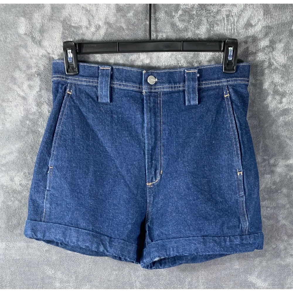 Joe's Jeans The Karter Shorts Avery Rinse High Waisted Denim Blue Size 31 - Picture 3 of 13